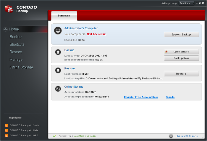 Comodo Backup, why backups fail at night, air-gapped copies and encrypted repositories guide