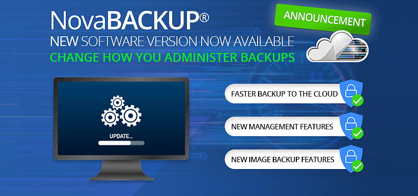 NovaBACKUP, how to verify restore points, offsite backup strategy with retention policies